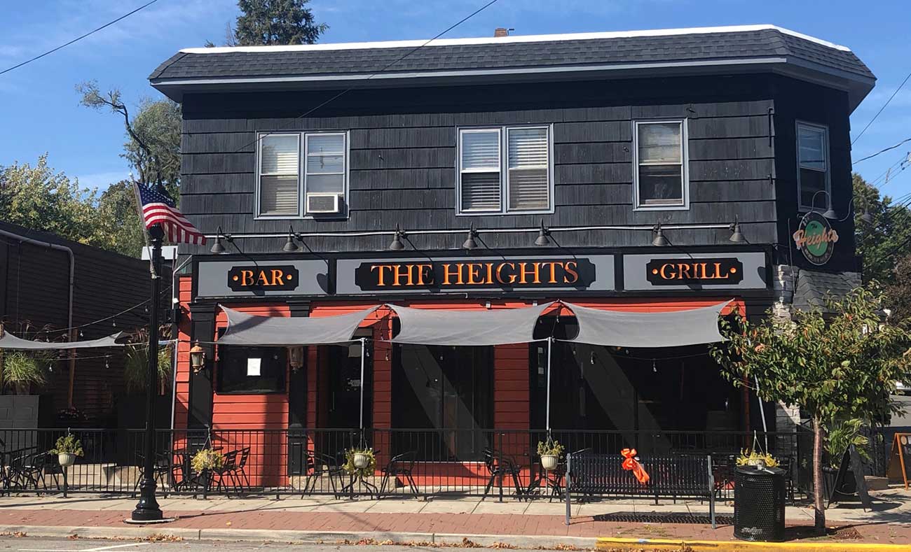 The Heights Bar & Grill logo